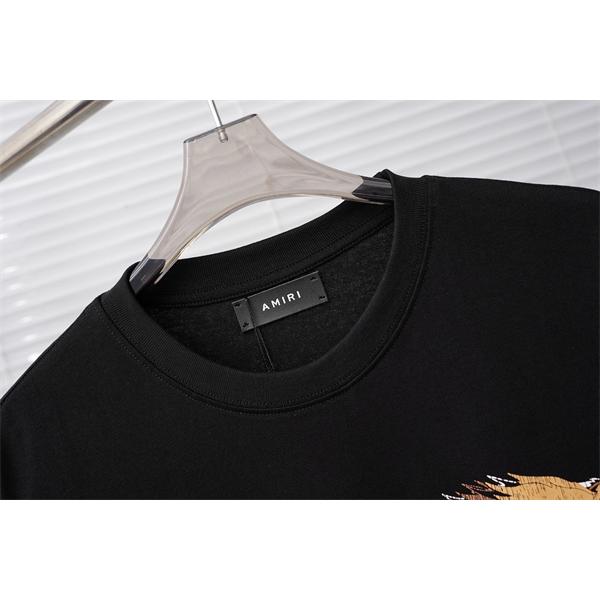 イーグルグラフィック ロゴプリント クルーネック アメリカンテイスト AMIRI アミリ コピー 半袖Tシャツ ストリートウェア