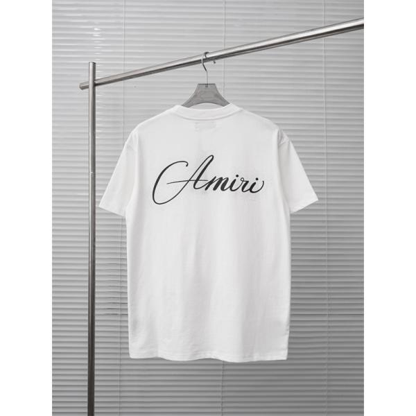 ロゴグラフィック スクリプトデザイン ミニマルスタイル コーデ映え AMIRI アミリ コピー 半袖Tシャツ
