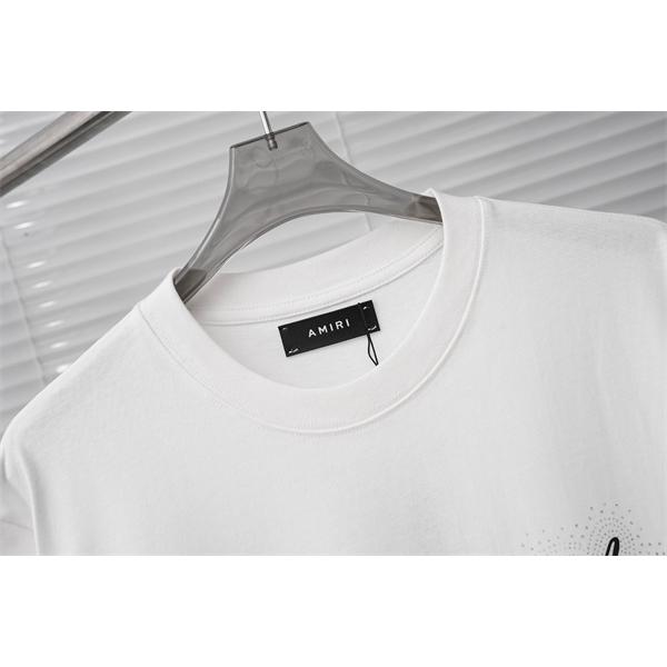 ロゴグラフィック スクリプトデザイン ミニマルスタイル コーデ映え AMIRI アミリ コピー 半袖Tシャツ