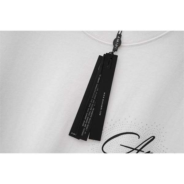 ロゴグラフィック スクリプトデザイン ミニマルスタイル コーデ映え AMIRI アミリ コピー 半袖Tシャツ