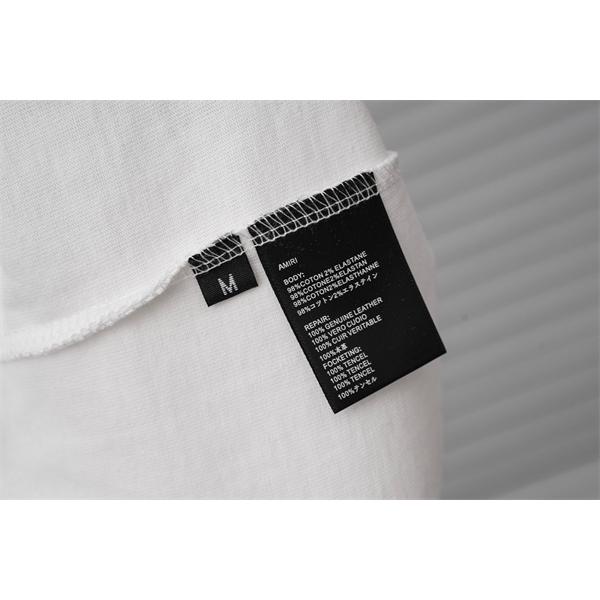 スクリプトロゴ フロントレタリング LAムード リピート人気 AMIRI アミリ コピー 半袖Tシャツ 高品質デザイン