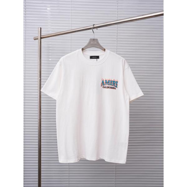 レタリングデザイン カジュアルテイスト 高評価アイテム AMIRI アミリ コピー 半袖Tシャツ 話題アイテム