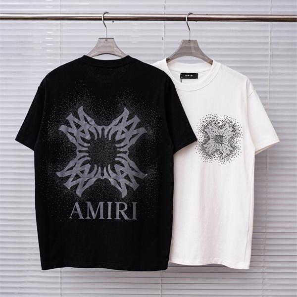 アートグラフィック 人気上昇 プリント カジュアルコーデ AMIRI アミリ コピー 半袖Tシャツ 定番アイテム