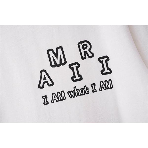 限定コレクション風 アートプリント ストリートムード AMIRI アミリ コピー 半袖Tシャツ 注目モデル モードスタイル