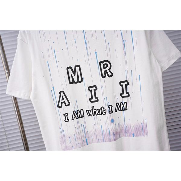 限定コレクション風 アートプリント ストリートムード AMIRI アミリ コピー 半袖Tシャツ 注目モデル モードスタイル