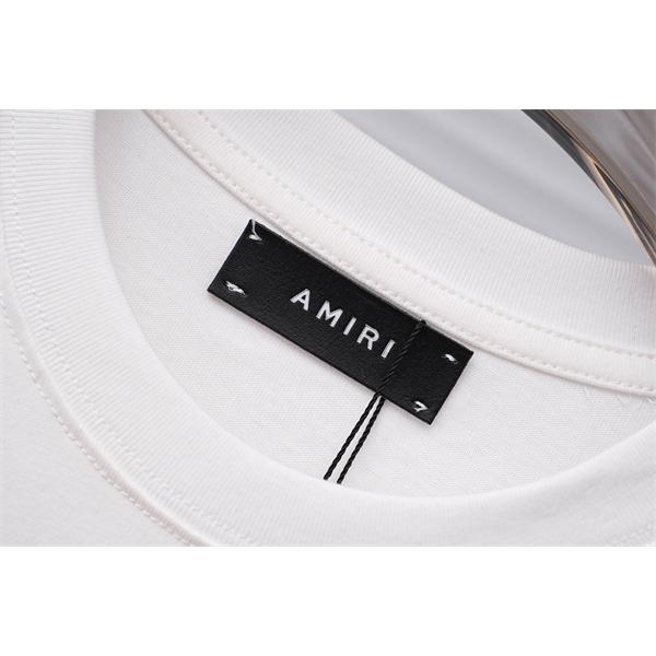 ヴィンテージロゴ オリジナル風プリント デイリーファッション AMIRI アミリ コピー 半袖Tシャツ 定番アイテム