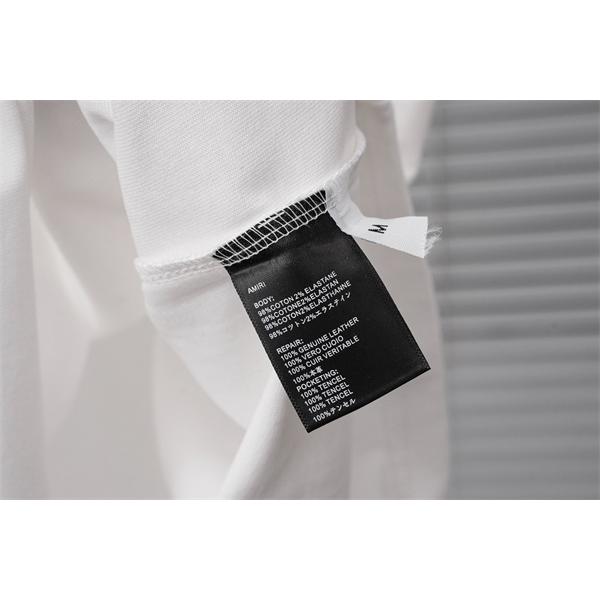 ヴィンテージロゴ オリジナル風プリント デイリーファッション AMIRI アミリ コピー 半袖Tシャツ 定番アイテム