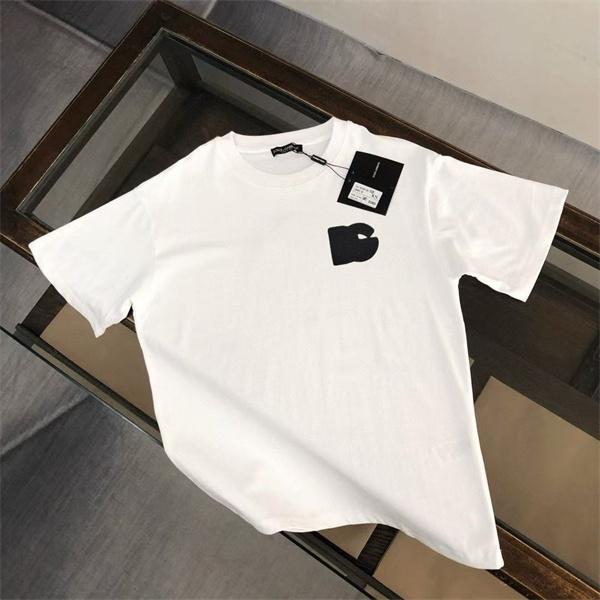 ハート風ロゴ クルーネックウェア シンプルフォルム DOLCE & GABBANA ドルチェ＆ガッバーナ コピー 半袖Tシャツ きれいめカジュアル