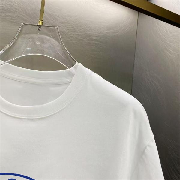 フロントプリント クルーネック仕様 ストリートカジュアル DOLCE & GABBANA ドルチェ＆ガッバーナ コピー 半袖Tシャツ 旬アイテム