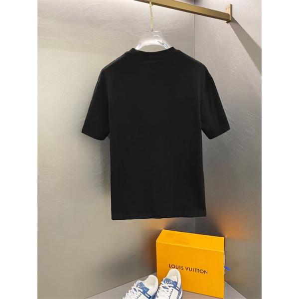メダリオン風 ロゴアートデザイン シンプルコーデ 都会派スタイル DOLCE & GABBANA ドルチェ＆ガッバーナ コピー 半袖Tシャツ 注目ライン