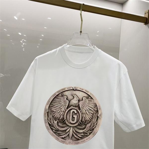 アートエンブレム シンプルフォルム モードカジュアル DOLCE & GABBANA ドルチェ＆ガッバーナ コピー 半袖Tシャツ トレンド感アイテム