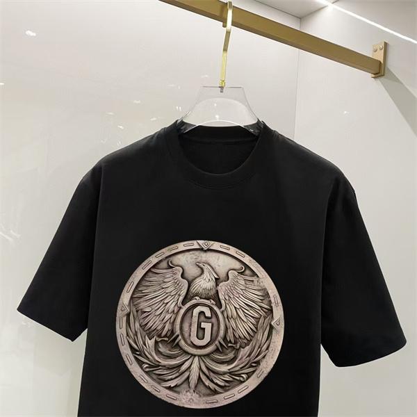 アートエンブレム シンプルフォルム モードカジュアル DOLCE & GABBANA ドルチェ＆ガッバーナ コピー 半袖Tシャツ トレンド感アイテム