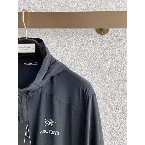 コンパクトシルエット ロゴアクセント トレイルスタイル ARC'TERYX アークテリクス コピー ウインドジャケット 機能系ウェア
