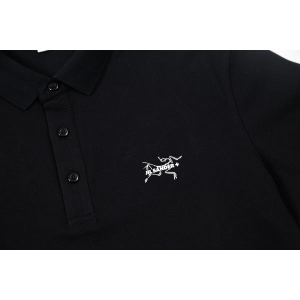 ワンポイントロゴ スリムフィット きれいめカジュアル ARC'TERYX アークテリクス コピー ポロシャツ 着回しアイテム