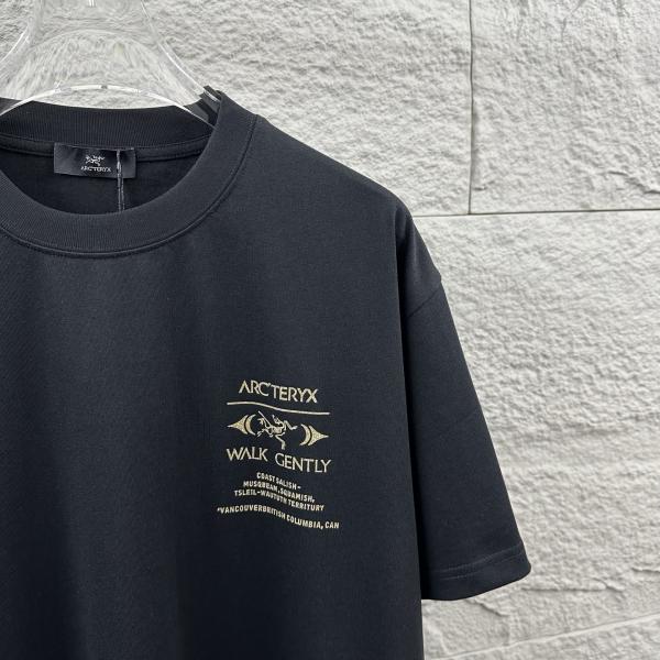 アートプリント バックデザイン クルーネック仕様 ARC'TERYX アークテリクス コピー 半袖Tシャツ ストリートミックス