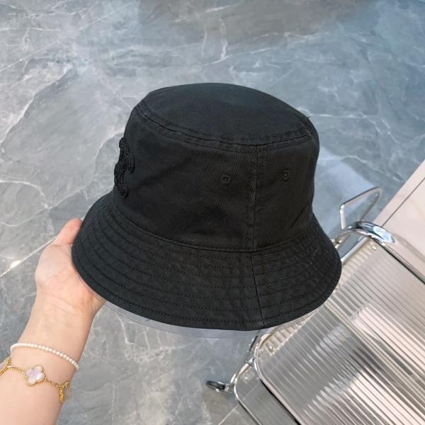 定番人気 セリーヌ 激安 ブラックワントーン バケットハット CELINE 旬顔アクセント