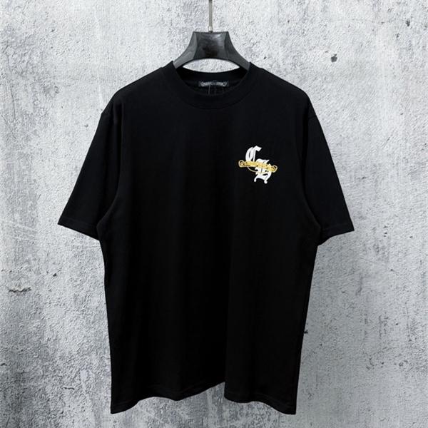定番スタイル ワンポイントデザイン こなれ見え CHROME HEARTS クロムハーツ コピー 半袖Tシャツ 人気上昇モデル
