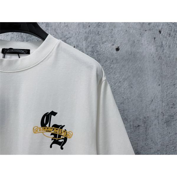 定番スタイル ワンポイントデザイン こなれ見え CHROME HEARTS クロムハーツ コピー 半袖Tシャツ 人気上昇モデル