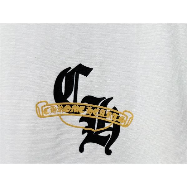 定番スタイル ワンポイントデザイン こなれ見え CHROME HEARTS クロムハーツ コピー 半袖Tシャツ 人気上昇モデル