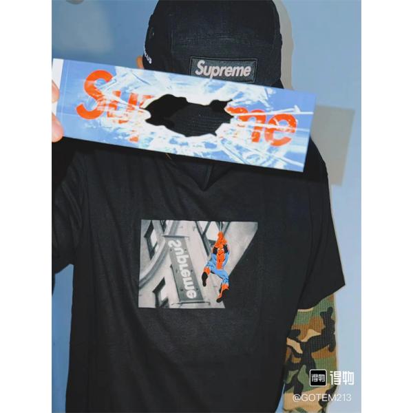 人気☆Supreme SS26 WEEK1 Spider-Man Teeシュプリームｔシャツスーパーコピー2色