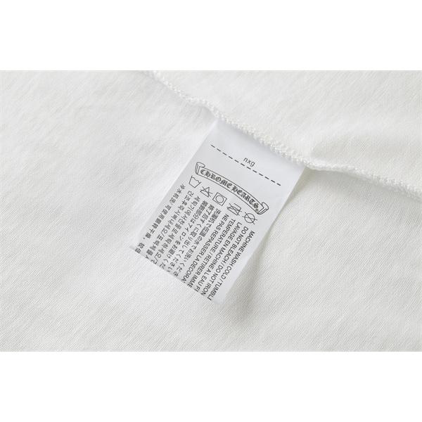 アイコンロゴ 胸元デザイン ベーシックウェア 着回し自在 CHROME HEARTS クロムハーツ コピー 半袖Tシャツ トレンド感