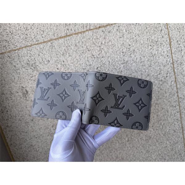 人気ルイヴィトン二つ折り財布コピーMultiple  Monogram Shadow 【M81383】LOUIS VUITTON