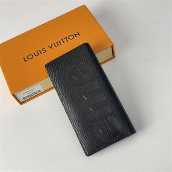 LV x Supreme☆ルイヴィトン長財布コピー定番黒色100％品質保証人気M66540