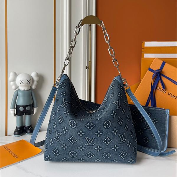 モノグラムデニム チェーンハンドル ミニサイズ LOUIS VUITTON ルイヴィトン コピー バッグ トレンド感アイテム
