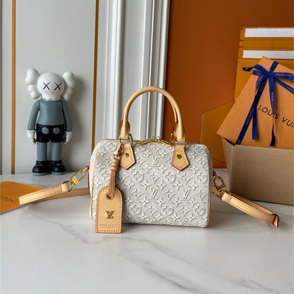 モノグラム柄 ミニハンド ショルダーストラップ付き コンパクトサイズ LOUIS VUITTON ルイヴィトン コピー バッグ 上品コーデ