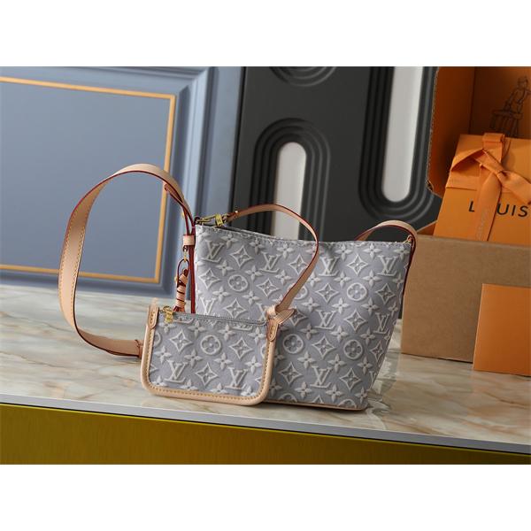 モノグラム柄 ピンクカラー ポーチ付き 収納力のある設計 華やかスタイル LOUIS VUITTON ルイヴィトン コピー トートバッグ