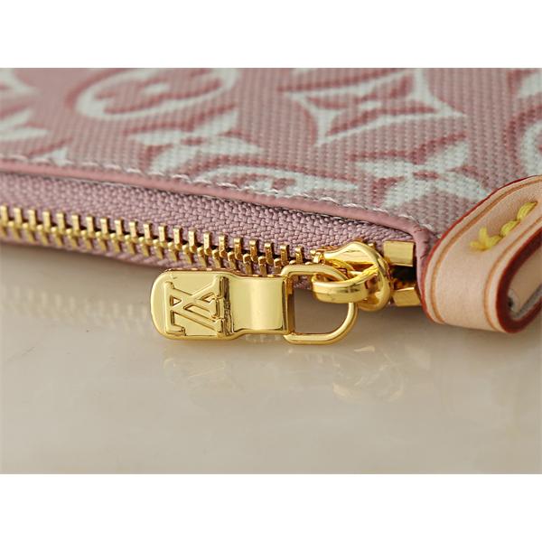 モノグラム柄 ピンクカラー ポーチ付き 収納力のある設計 華やかスタイル LOUIS VUITTON ルイヴィトン コピー トートバッグ