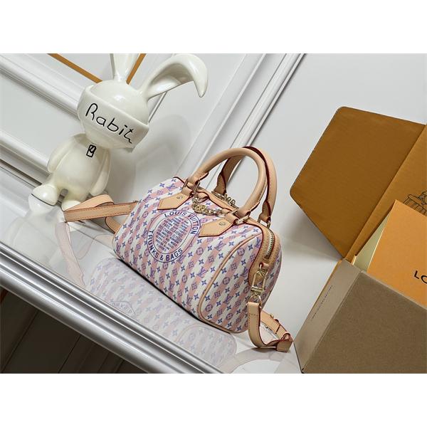 20cm ショルダーストラップ付き キャンバスフォルム 柔らかカラー LOUIS VUITTON ルイヴィトン コピー ハンドバッグ フェミニンコーデ
