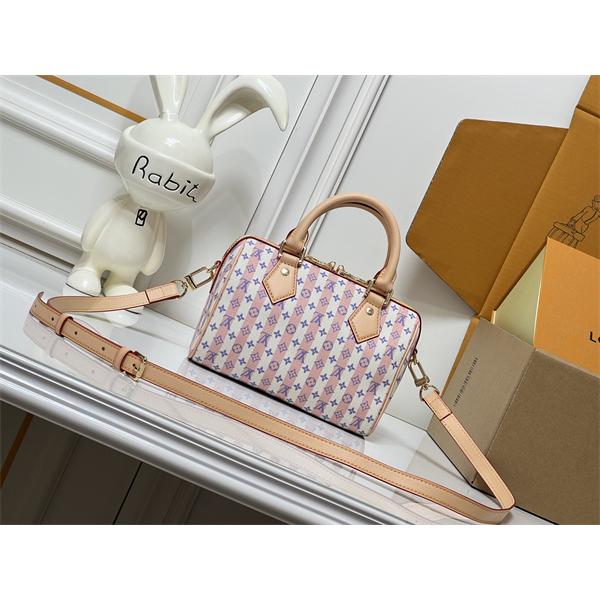 20cm ショルダーストラップ付き キャンバスフォルム 柔らかカラー LOUIS VUITTON ルイヴィトン コピー ハンドバッグ フェミニンコーデ