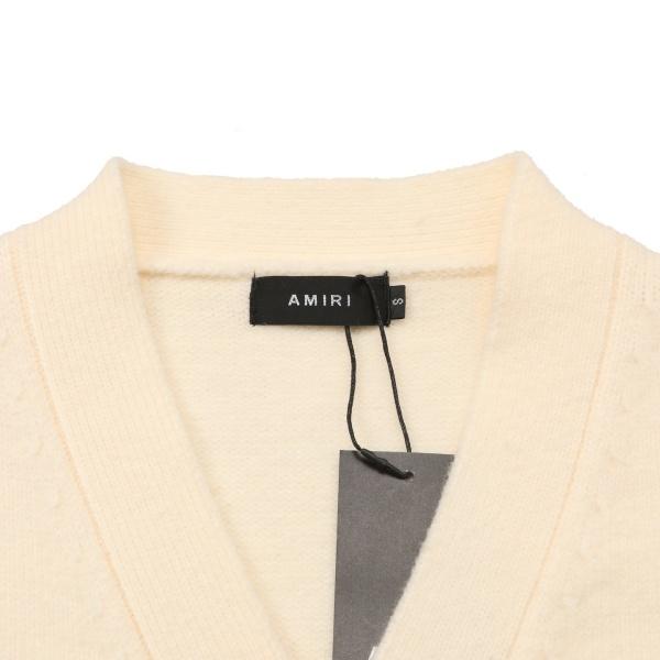 旬顔 レッドアクセント AMIRI ボタンカーディガン アミリ