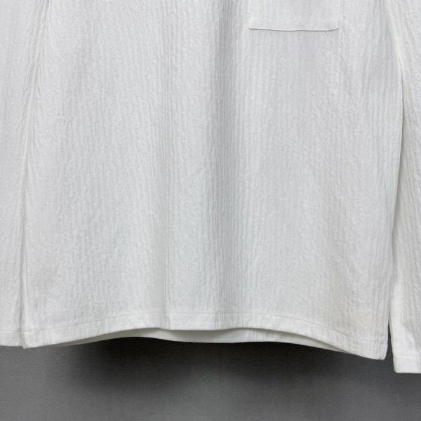 2026新作 胸ポケット金具 ルイ・ヴィトン 上品な抜け感 Louis Vuitton 長袖Tシャツ