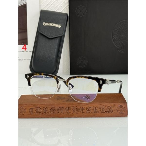 最高品質クロムハーツメガネスーパーコピーCHROME HEART 2026SSトレンドEVAGILIST  SIZE：53口20-145