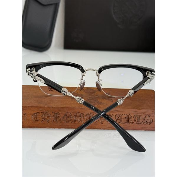 最高品質クロムハーツメガネスーパーコピーCHROME HEART 2026SSトレンドEVAGILIST  SIZE：53口20-145
