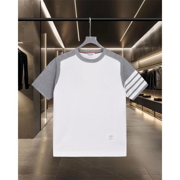 快適Thom Browneトムブラウンtシャツスーパーコピーオシャレエレガント2色半袖