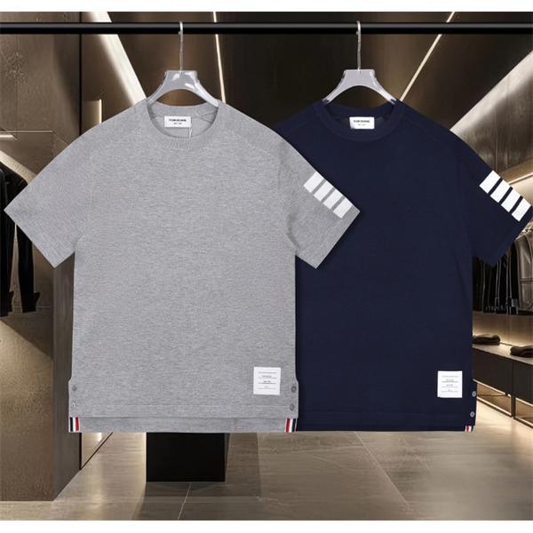 2色トレンド☆Thom Browneトムブラウンtシャツスーパーコピーエレガントメンズファッション