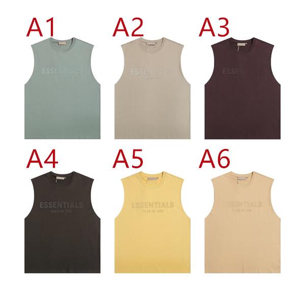 タンクトップスタイル ベーシックフォルム ESSENTIALS エッセンシャルズ コピー ノースリーブTシャツ ストリートウェア 人気モデル