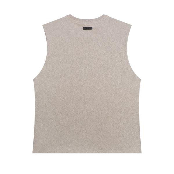 フロントプリント ミニマルフォルム ESSENTIALS エッセンシャルズ コピー ノースリーブTシャツ メンズスタイル 限定デザイン