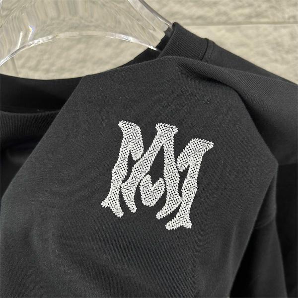 胸元グラフィック シンプルフォルム AMIRI アミリ コピー 半袖Tシャツ ストリートウェア 大人カジュアル 人気アイテム