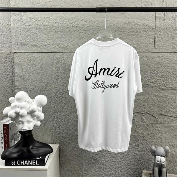 ロゴアクセント ベーシックウェア AMIRI アミリ コピー 半袖Tシャツ 柔らかな風合い カジュアルファッション 注目アイテム