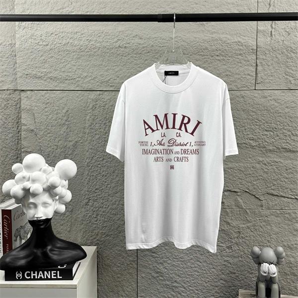 グラフィックプリント アートデザイン AMIRI アミリ コピー 半袖Tシャツ ベーシックフォルム 高完成度 カジュアルスタイル