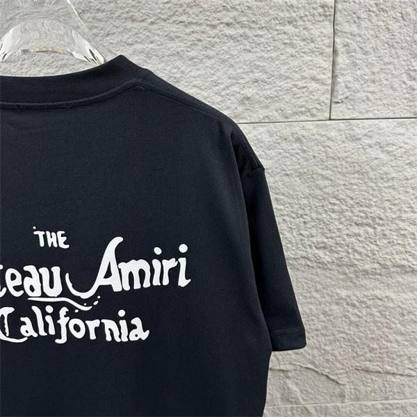 ミニマルデザイン クルーネック仕様 AMIRI アミリ コピー 半袖Tシャツ 柔らかな着用感 大人カジュアル 注目アイテム