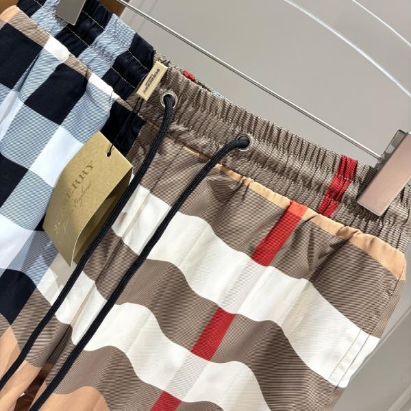 軽快な穿き心地 大判チェック Burberry ビーチパンツ バーバリー 休日レジャー 即戦力