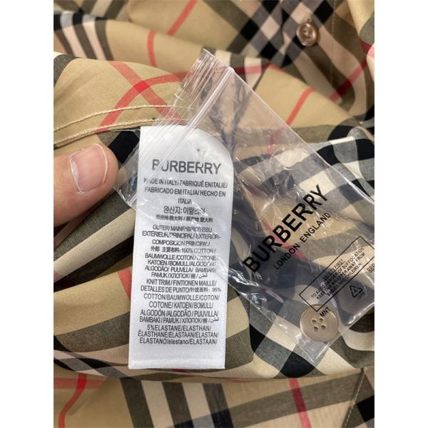 オールチェックデザイン レギュラーカラー アーカイブ感のある雰囲気 BURBERRY バーバリー コピー 半袖シャツ 旬コーデ