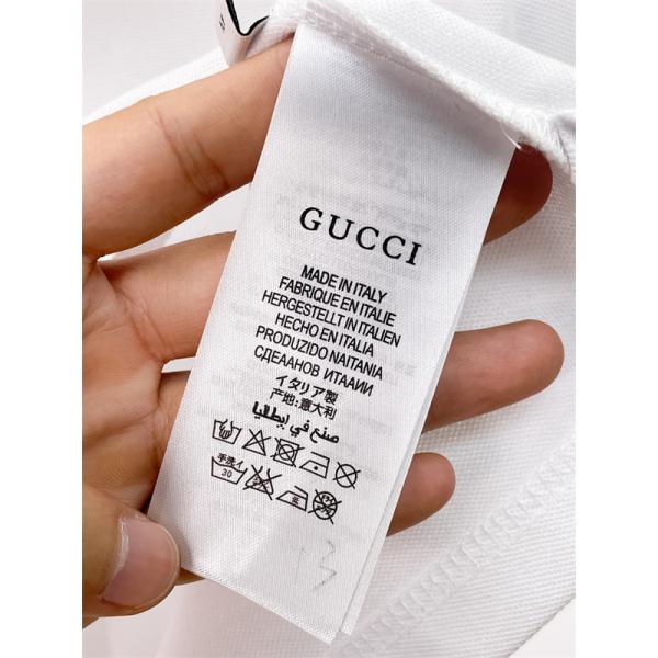 襟ラインデザイン ワンポイント刺繍 ハーフボタン仕様 GUCCI グッチ コピー ポロシャツ プレッピースタイル 人気上昇