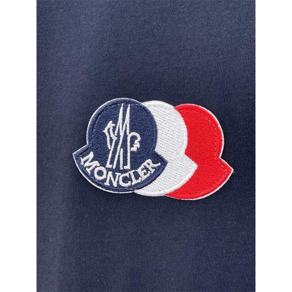 ブランドパッチデザイン ストレートシルエット 軽快な着用感 MONCLER モンクレール コピー 半袖Tシャツ 休日コーデ 注目スタイル