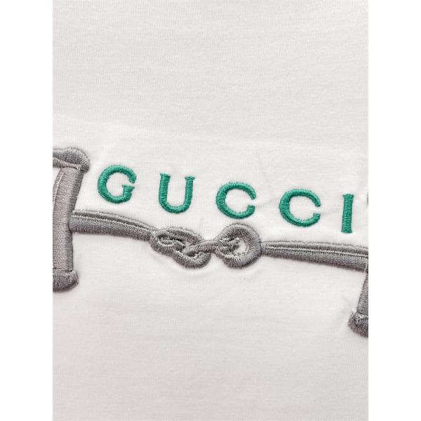 アイコンモチーフ コットンライク素材 ストレートフォルム GUCCI グッチ コピー 半袖Tシャツ レトロテイスト 売れ筋モデル